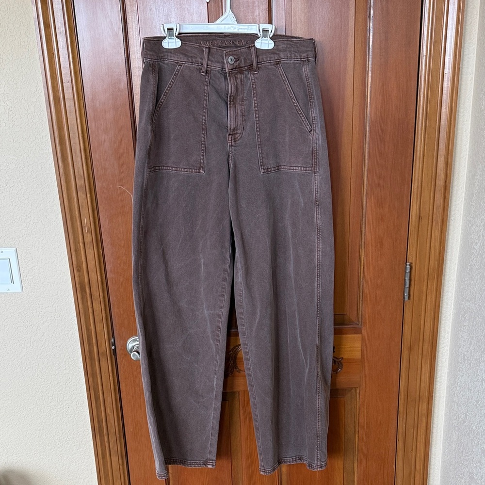 American Eagle Outfitters Brown Flare Jeans